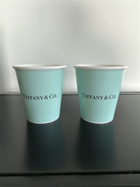 tiffany co set-of-two bone china coffee cups
